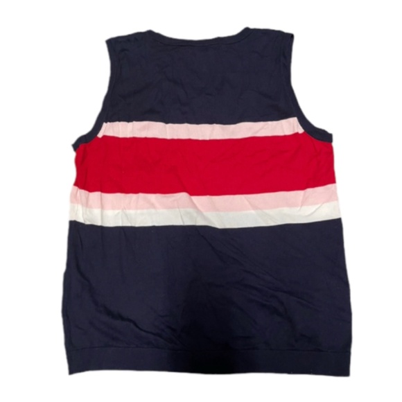 Talbots Striped Cardigan and Tank Top Set Size Large Petite - Picture 8 of 11